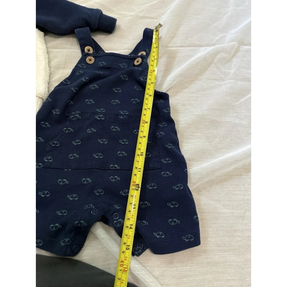 Lot Of‎ 5 Infant Baby Boy Carter's Hoodie Bodysuit Bear Sweater Romper 9 Month